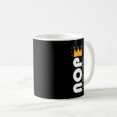 Mug Non depuis 1776 Pas de rois Drôle (Devant droit)