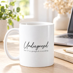 Mug Non diagnostiqué, mais j'ai tout googlé