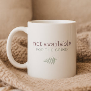 Mug Non disponible pour la série de rébellion douce