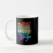 Mug Non Handicap Une capacité différente Autisme (Gauche)