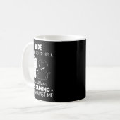 Mug Non je ne peux pas aller en enfer Satan a toujours (Devant gauche)