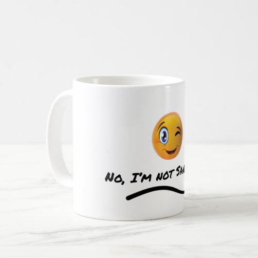 Mug Non, je ne suis pas sarcastique (Devant gauche)