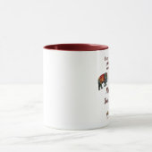 Mug Non mes singes, non mon cirque (Centre)
