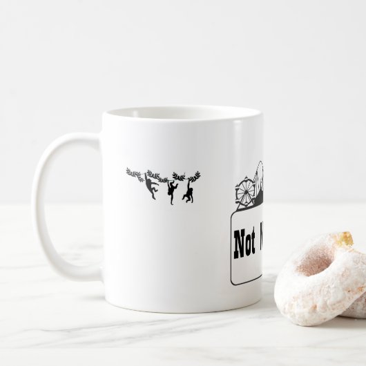 Mug Non mon cirque (Avec donut)