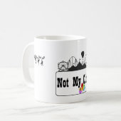 Mug Non mon cirque (Devant gauche)