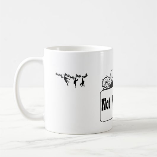 Mug Non mon cirque (Gauche)