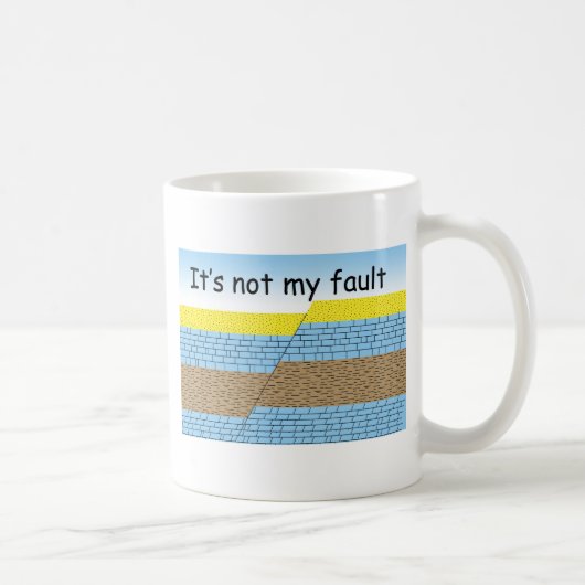 Mug Non mon défaut (Droite)