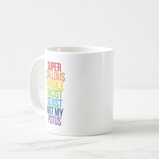 Mug Non mon Potus (Devant gauche)