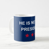 Mug Non mon président (Devant gauche)