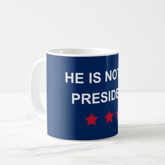 Mug Non mon président (Devant gauche)