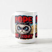 Mug Non, Pas Aujourd'Hui (Devant gauche)