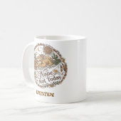 Mug Non. Pas aujourd'hui. Paresseux mignon (Devant gauche)