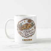 Mug Non. Pas aujourd'hui. Paresseux mignon (Gauche)