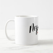 Mug Non pas aujourd'hui Satan (Gauche)