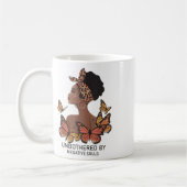 Mug Non Préoccupé Par Les Âmes Négatives Afro Black Gi (Gauche)