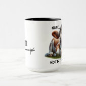 Mug "Non..." Pun de vache personnalisable (Centre)