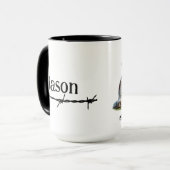 Mug "Non..." Pun de vache personnalisable (Devant gauche)