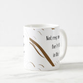 Mug Non responsable des poils d'animaux de compagnie d (Devant droit)