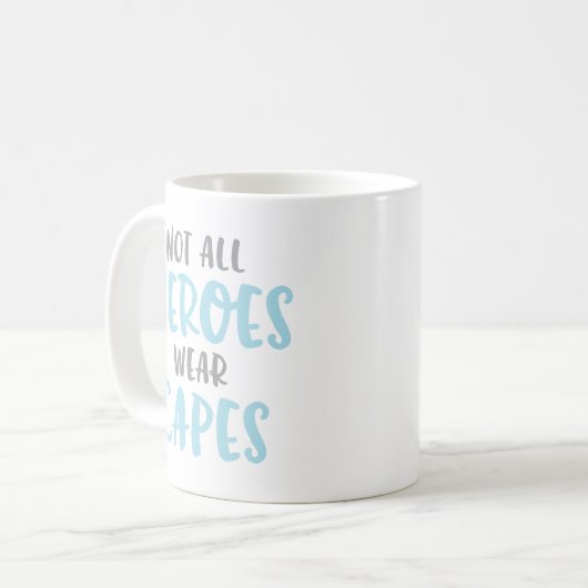 Mug Non tous les caps d'usage de héros (Devant gauche)