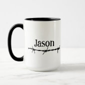 Mug "Non..." Vache Personnalisable (Gauche)