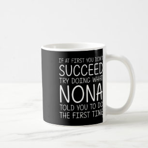 Mug Nona Nom Cadeau Personnalisé Anniversaire Drôle No