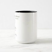 Mug Nonagénaire 65e Anniversaire Personnalisé Rose Ros (Centre)