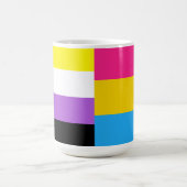 Mug Nonbinary Pansexual Dual Pride Flag (Centre)