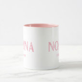 Mug Nonna année rose établie (Centre)