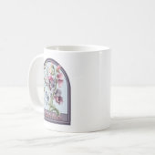 Mug Nonna Fleurs de Grand-mère Vintage (Devant gauche)
