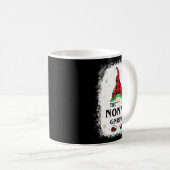 Mug Nonna Gnome Buffalo Plaid Matching Family Xmas Paj (Devant droit)