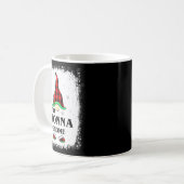 Mug Nonna Gnome Buffalo Plaid Matching Family Xmas Paj (Devant gauche)