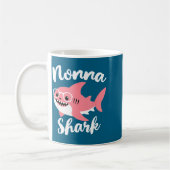 Mug Nonna Shark Mother's Day Grandma Funny  (Gauche)