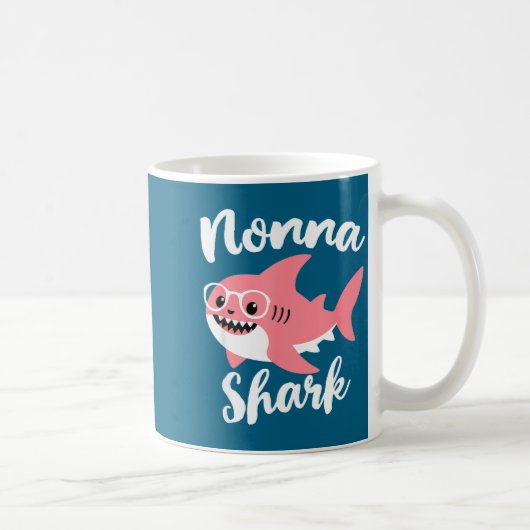 Mug Nonna Shark Mother's Day Grandma Funny  (Droite)