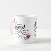 Mug Nonna, tu es si amoureuse (Devant gauche)