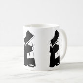 Mug Nonne d'église catholique dans l'habitude (Devant droit)