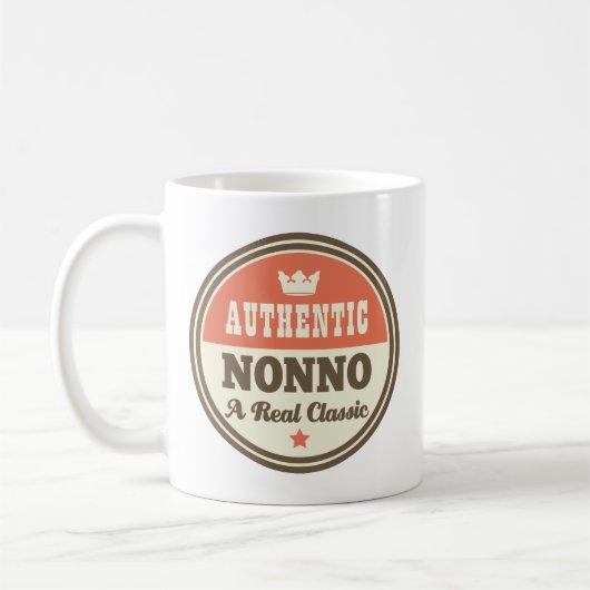 Mug Nonno authentique un vrai classique (Gauche)