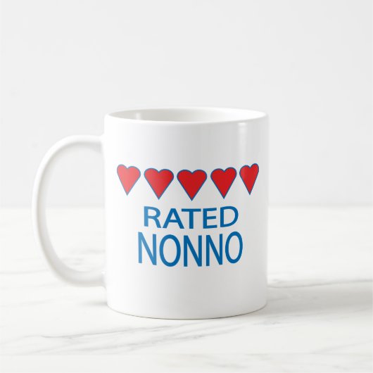 Mug Nonno Cinq Coeurs (Gauche)