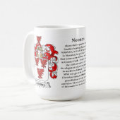 Mug Noonan, l'origine, la signification et la crête (Devant gauche)