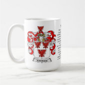 Mug Noonan, l'origine, la signification et la crête (Gauche)