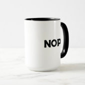 MUG NOPE (Devant droit)