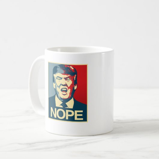 Mug NOPE - Affiche d'Anti-Atout - Anti-Atout - (Devant gauche)