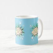 Mug NOPE Comic Speech Bubble Meme Funny Light Blue (Devant droit)