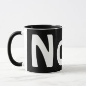 Mug Nope de café (Gauche)
