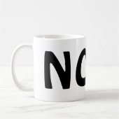 Mug Nope de café (Gauche)