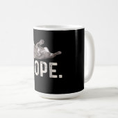Mug Nope Lazy French Bulldog Amoureux des chiens Cadea (Devant droit)