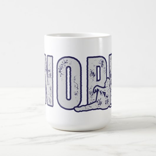 Mug NOPE – Minimal Funny Mood Coffee Cup (Centre)