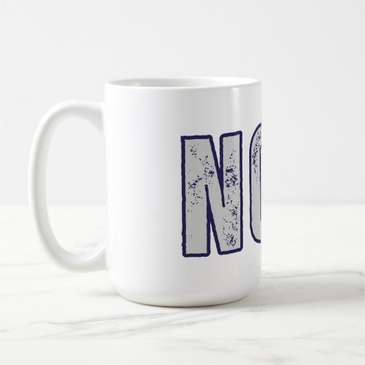 Mug NOPE – Minimal Funny Mood Coffee Cup (Gauche)