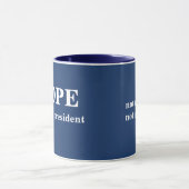 Mug NOPE Not my president customizable (Centre)
