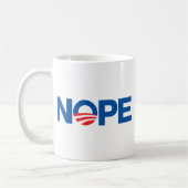 Mug Nope Obama (Gauche)