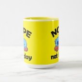 Mug NOPE, pas aujourd'hui. Lazy Koala. (Centre)